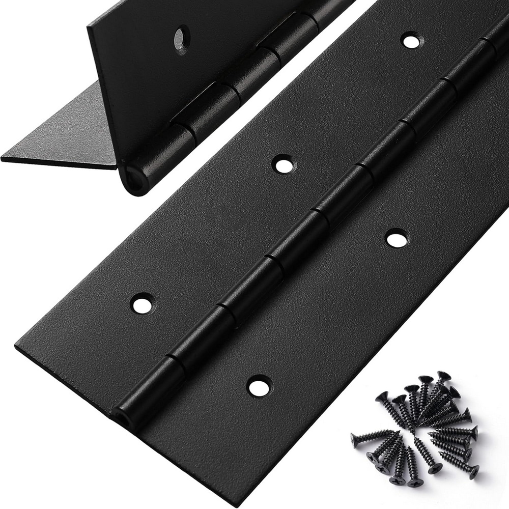 Piano Hinge Continuous - Cerniere a pianoforte nere da 6-20