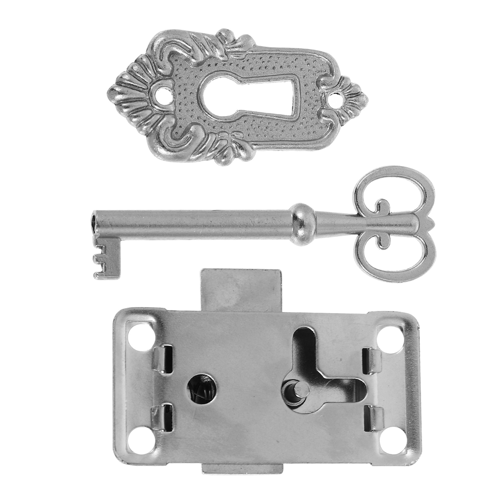 Vintage Furniture Hardware Replacement - Set di 2 serrature con chiusura