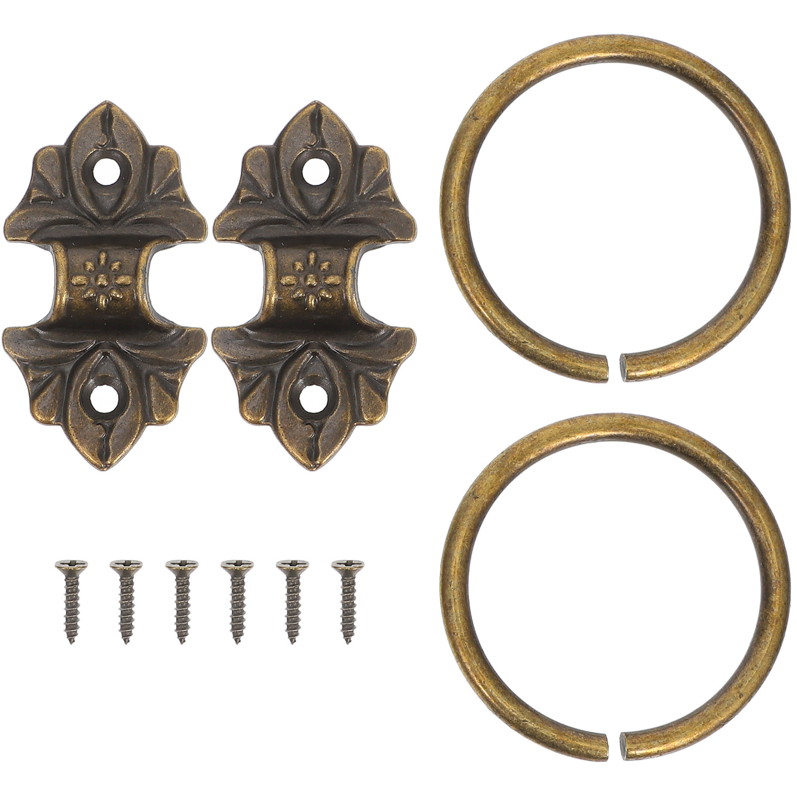 Vintage Furniture Hardware Replacement - 2 Pezzi Maniglie Rotonde Stile Vintage