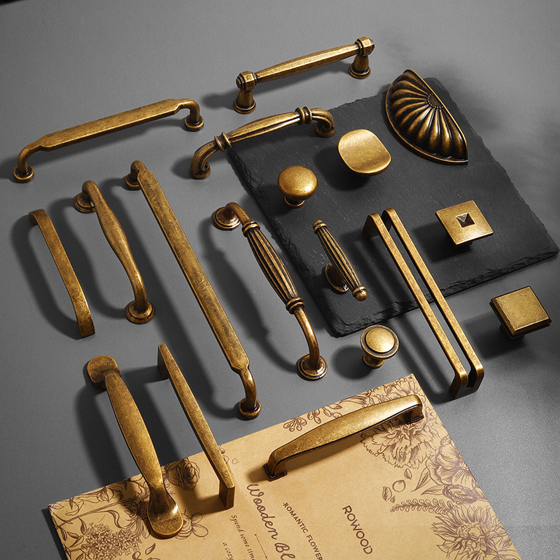 Furniture And Kitchen Hardware Fitting - Maniglie vintage nordiche per mobili Maniglie