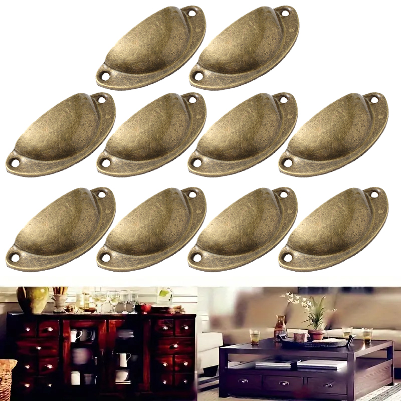 Vintage Furniture Hardware Replacement - 10 Pezzi Maniglie per Mobili, Pomelli