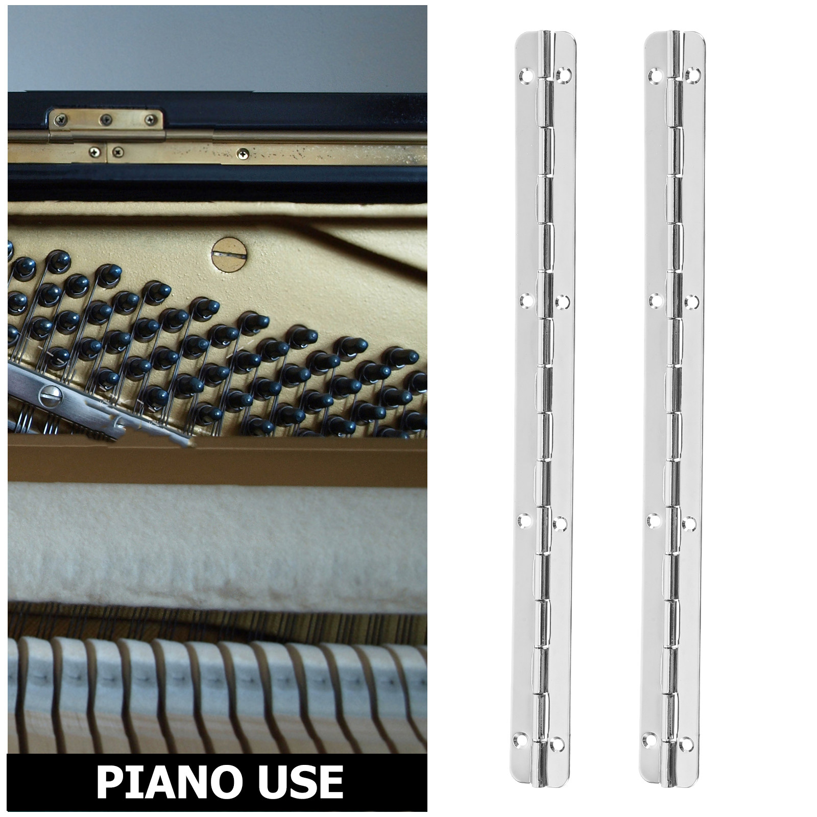 3 Pezzi Cerniere in Ferro per  - Piano Hinge Continuous recensione e prezzo