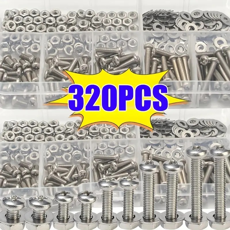 Set di dadi e bulloni esagonal - Furniture Hardware Nut recensione e prezzo
