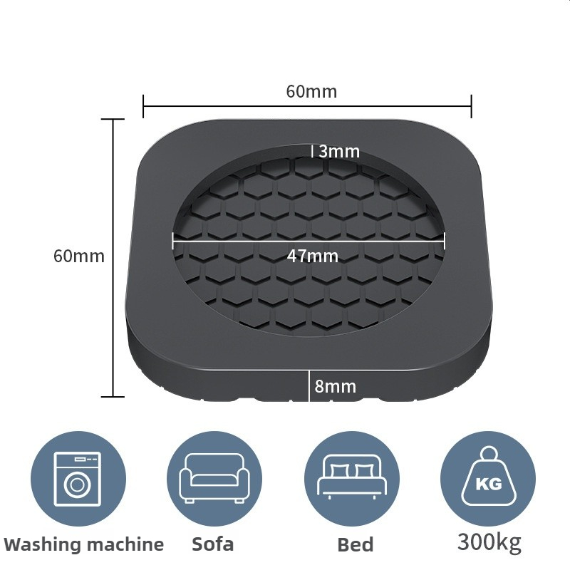 4 Pezzi Piedini Antivibrazione - Furniture Foot Pad recensione e prezzo
