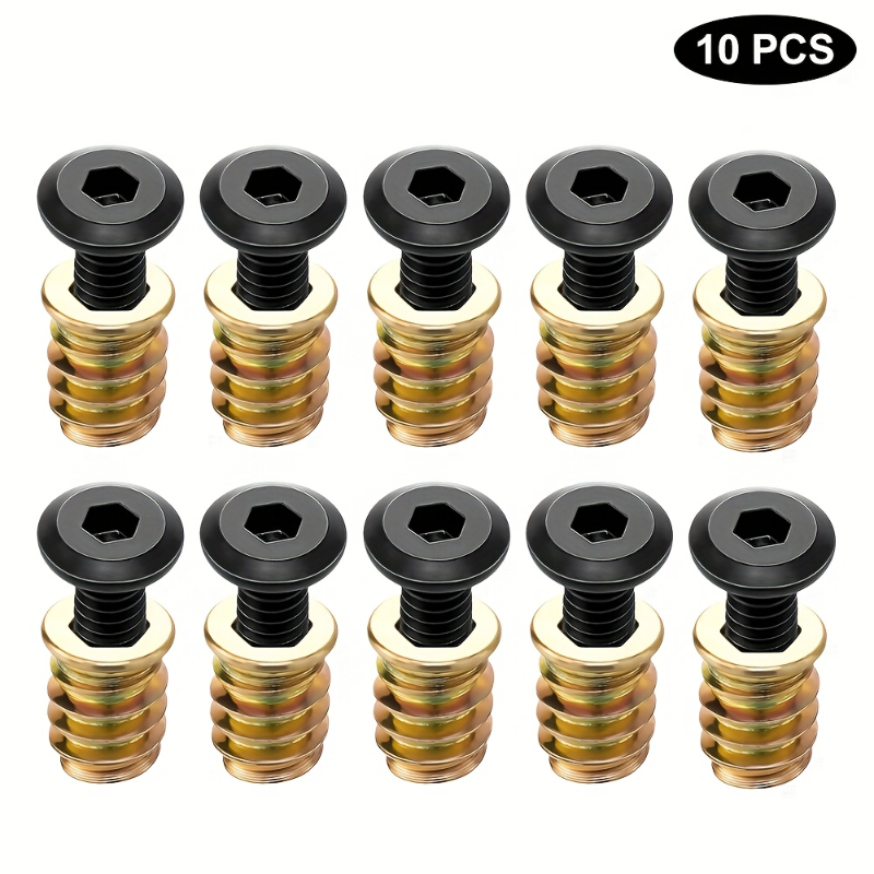 Kit di 10 Inserti Filettati co - Furniture Hardware Nut recensione e prezzo