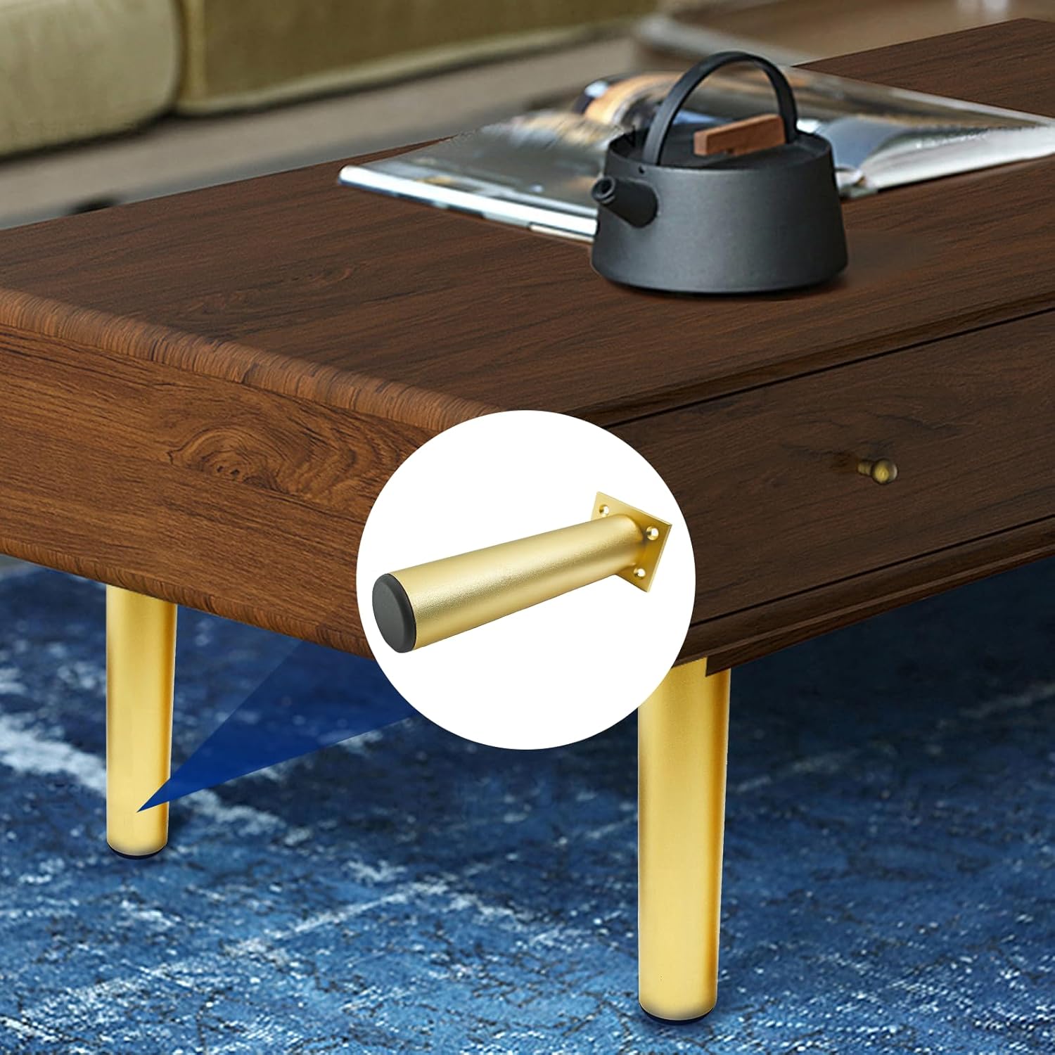 Gambe per mobili in acciaio in - Cabinet Hinge Overlay recensione e prezzo