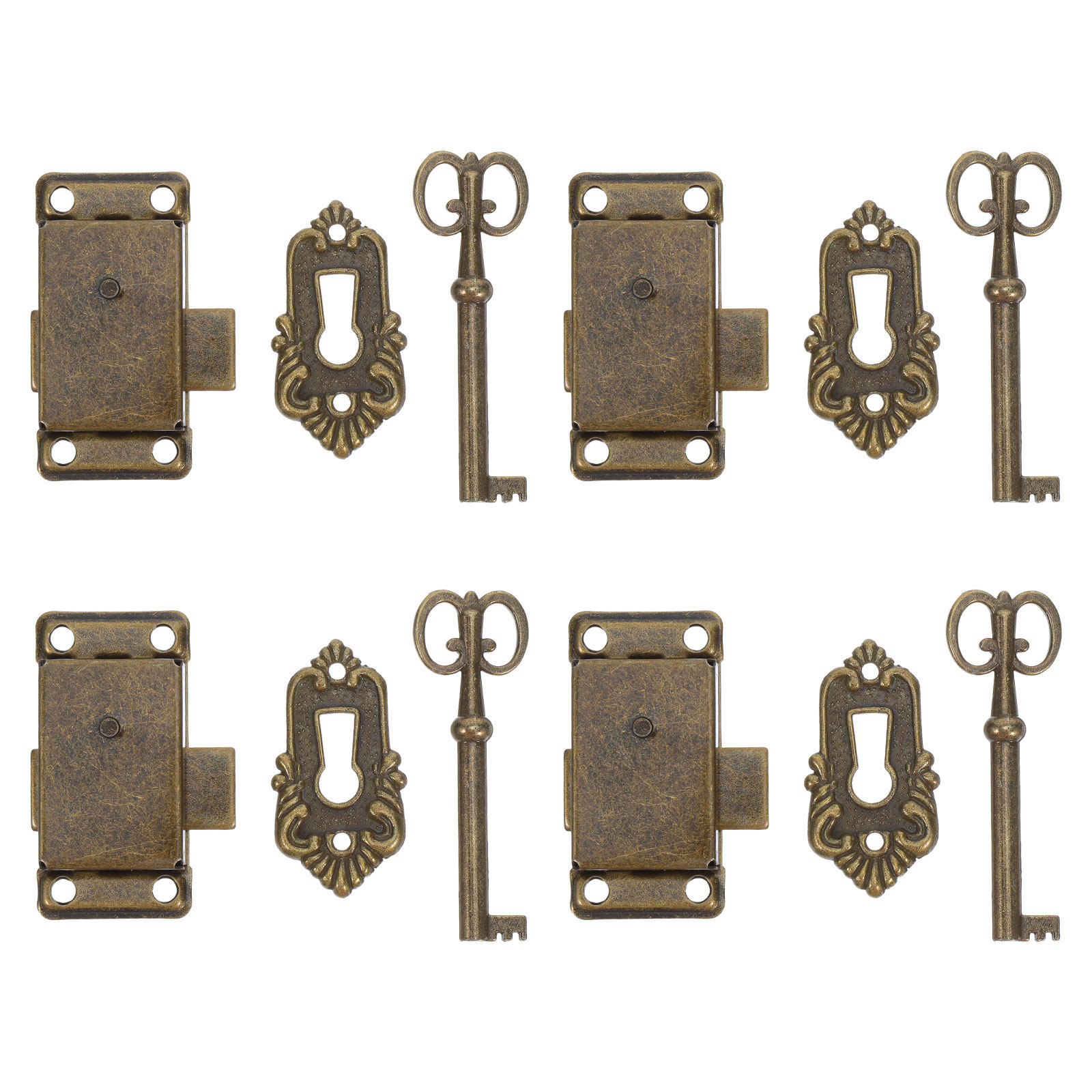 4 Set di Serrature per Mobili, - Vintage Furniture Hardware Replacement recensione e prezzo