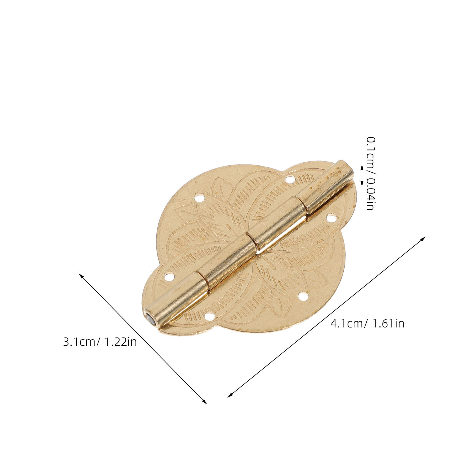 4 Pezzi di Cerniere in Ottone  - Vintage Furniture Hardware Replacement recensione e prezzo