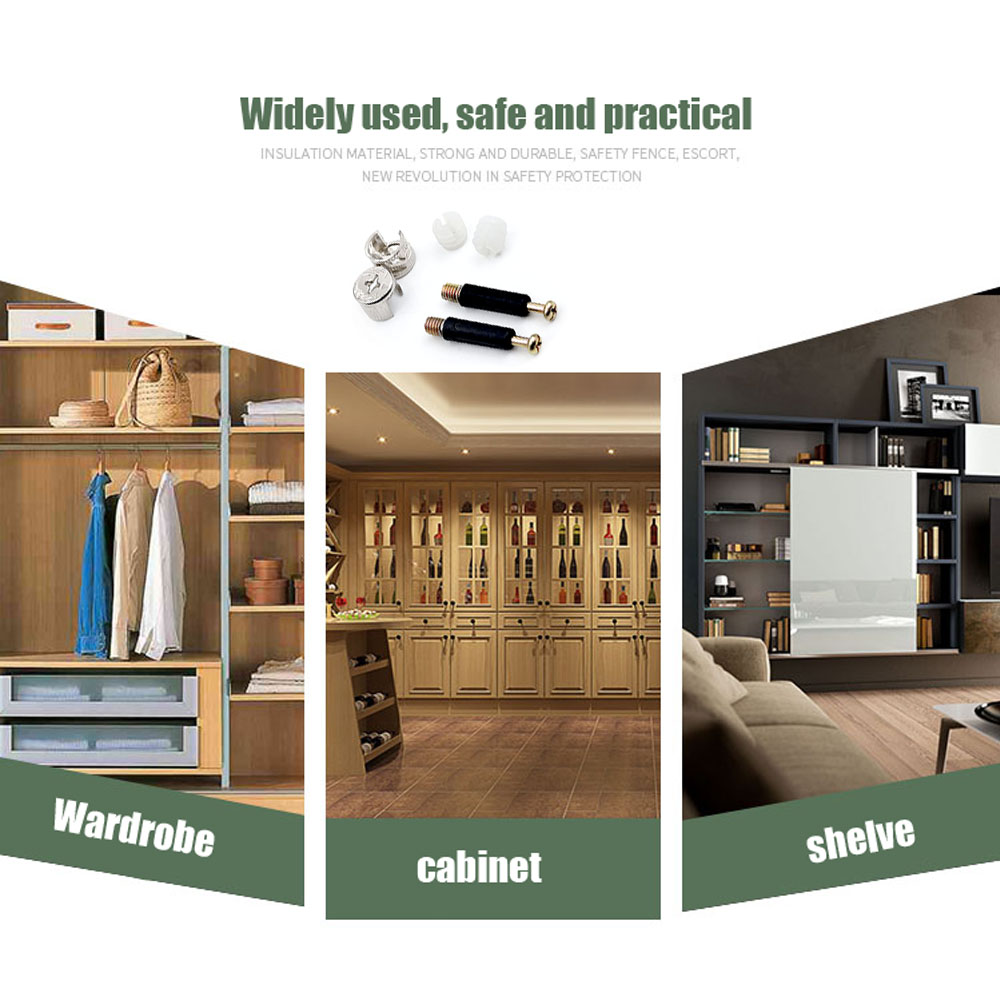 Set di Ferramenta per Collegam - Furniture Hardware Nut recensione e prezzo