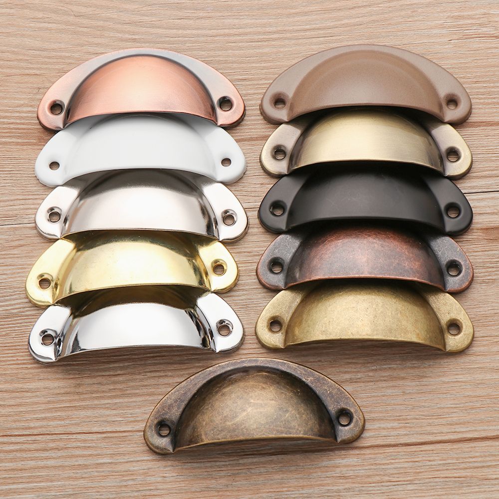 2 pezzi in ottone antico conch - Furniture And Kitchen Hardware Fitting recensione e prezzo
