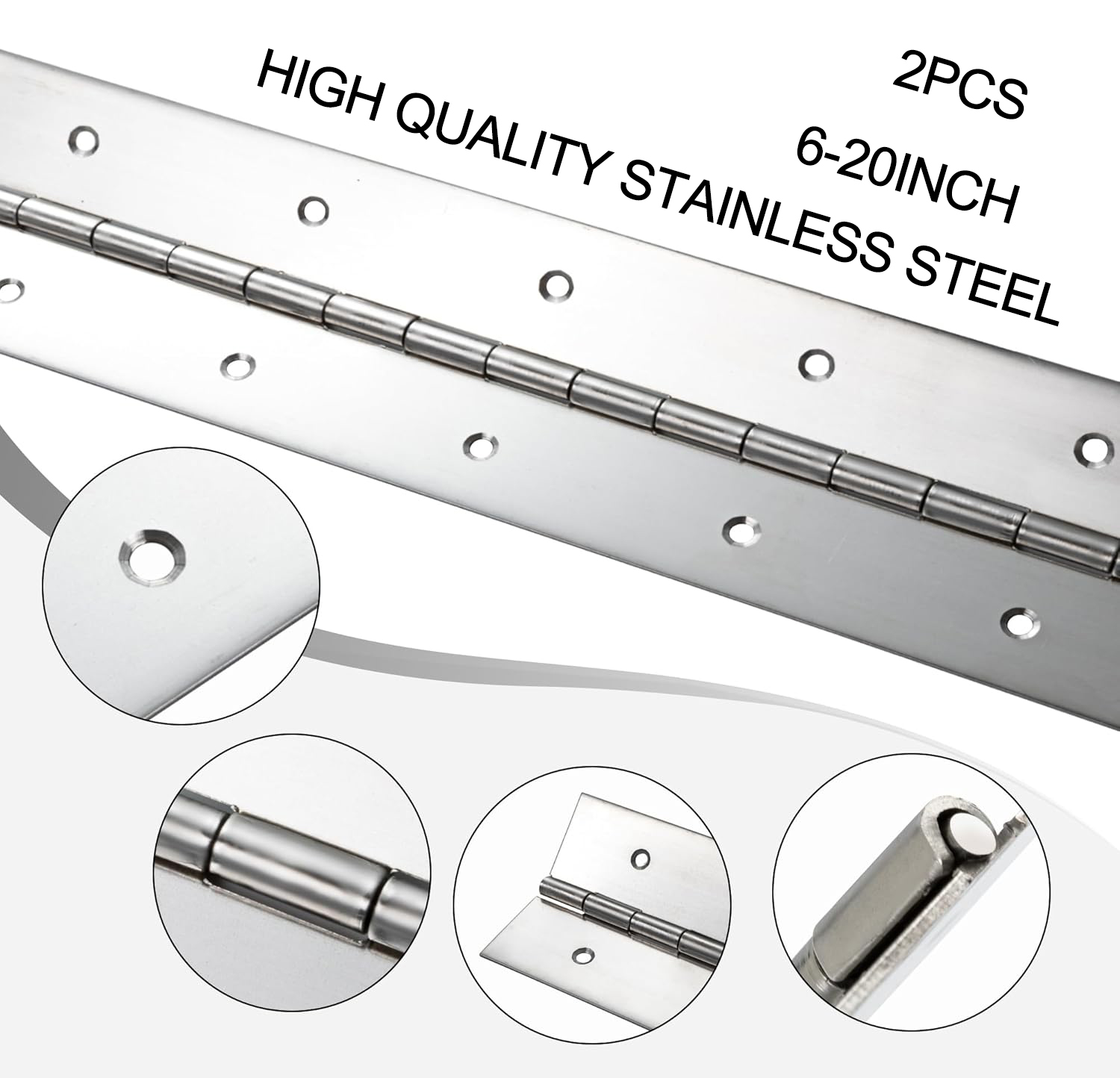 Cerniere a pianoforte da 6-20  - Piano Hinge Continuous recensione e prezzo